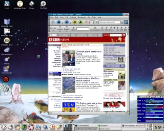 Mandrake Linux 8.1 Desktop w/KDE