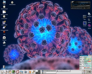Mandrake Linux 8.2 Desktop w/KDE