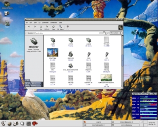 Red Hat Linux 7.2 Desktop w/GNOME